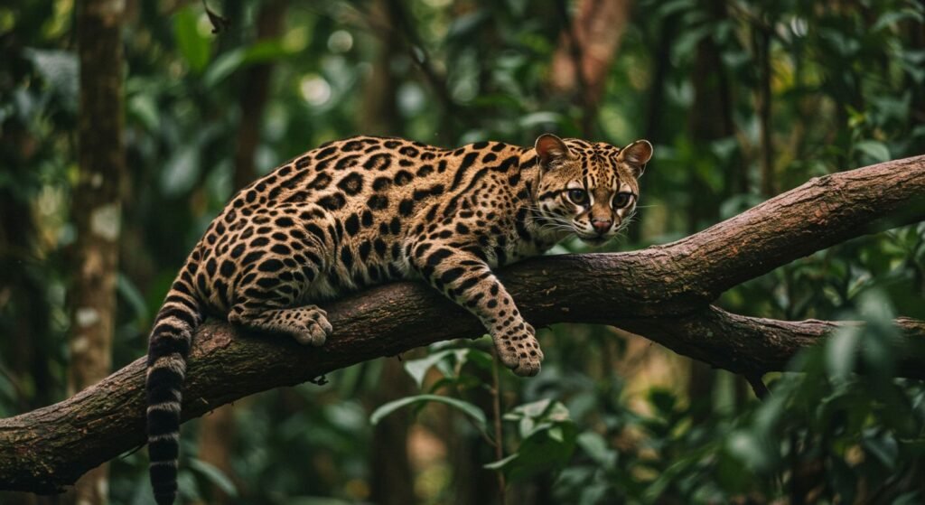 Gato-maracajá (Leopardus wiedii)